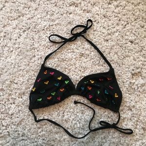 ROXY Colorful Logo Triangle Top